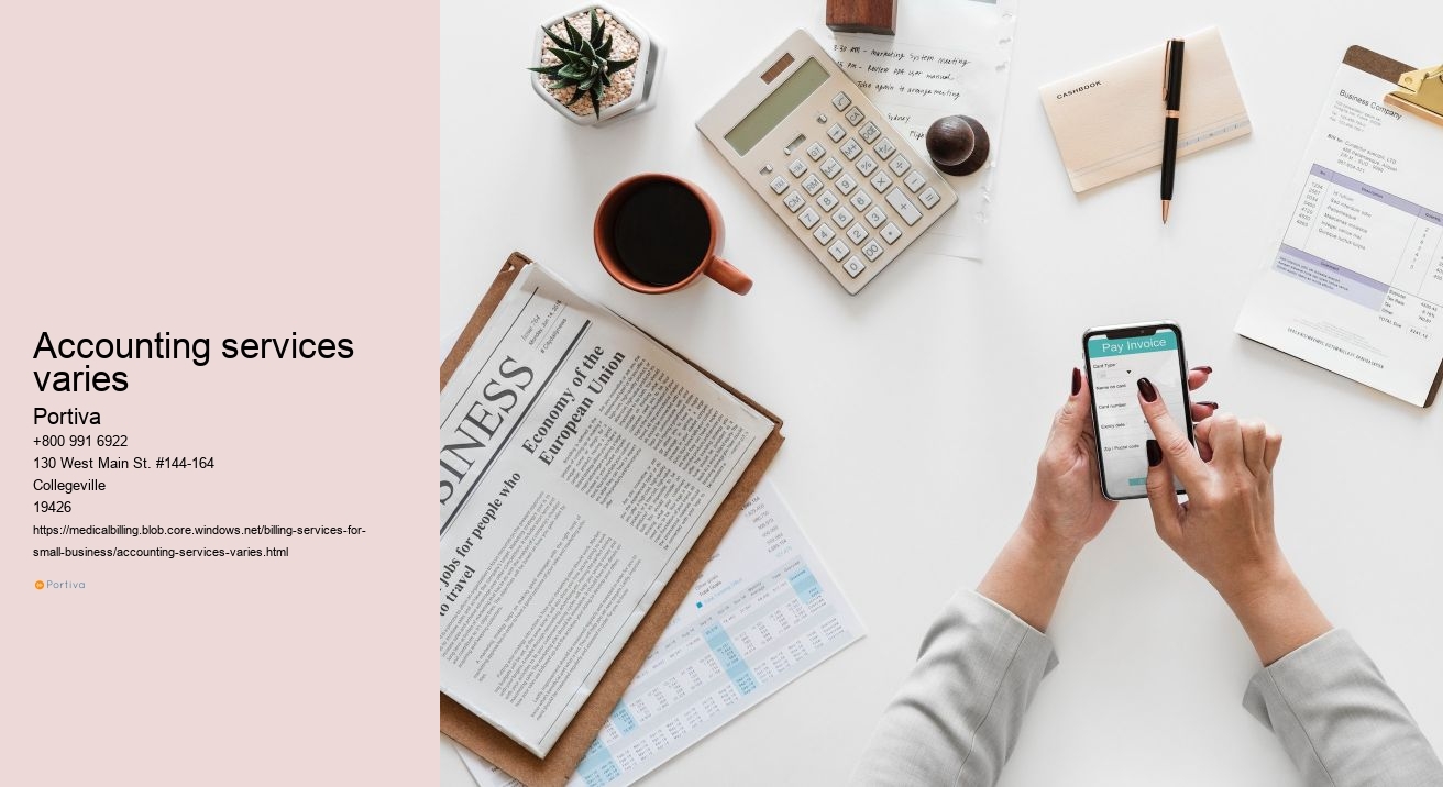 accounting services varies