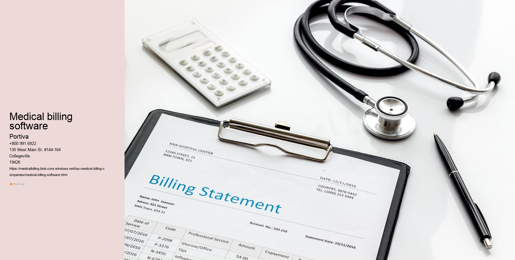 medical billing software