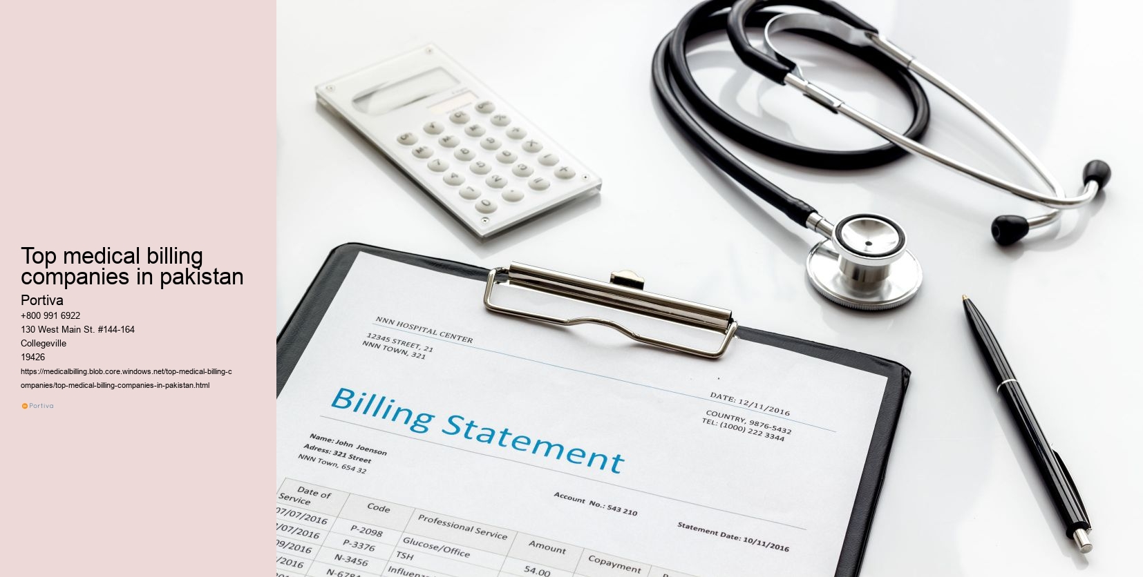 top medical billing companies in pakistan